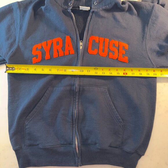 Champion Full Zip Syracuse Hoodie Size Small - Picture 5 of 7